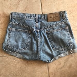 Vintage Calvin Klein jean shorts Perfect wash  🔥